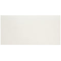 White matte ribbed porcelain wall tile large format 24x48 inches with horizontal textured lines