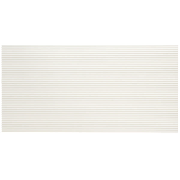 White 24x48 Matte Ribbed Porcelain Large Tile (2 pack, 15.55 sq ft/case ...