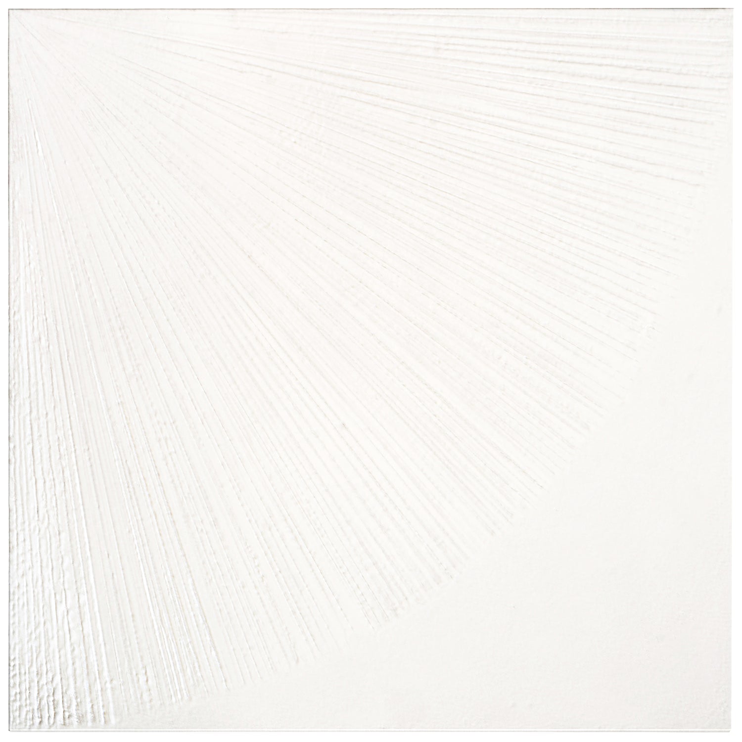 Imprint 36x36 White Porcelain Large Format Square Dandelion Wall and Floor Tile (2 Pack, 17.67 sq ft/case)