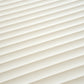 Terrain 24x48 Soft White Porcelain Large Format Fluted grooved Wall Tile (2 Pack, 15.55 sq ft/case)