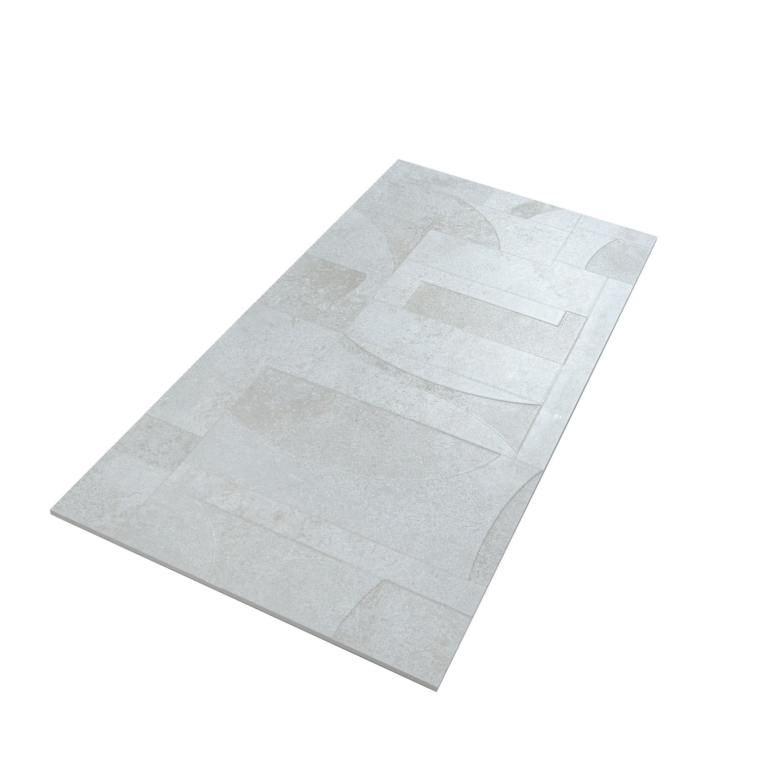 Sample - Stone White 24x48 Matte Color Body Porcelain Large Tile (15.5 sq ft/case, 2-Pack)