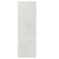 Terrain 12x36 Off-White Ceramic Large Format Trowel Plaster-Style Wall Tile (4 Pack, 5.82 sq ft/case)