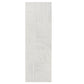Terrain 12x36 Off-White Ceramic Large Format Trowel Plaster-Style Wall Tile (4 Pack, 5.82 sq ft/case) - Sample