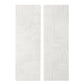 Terrain 12x36 Off-White Ceramic Large Format Trowel Plaster-Style Wall Tile (4 Pack, 5.82 sq ft/case)