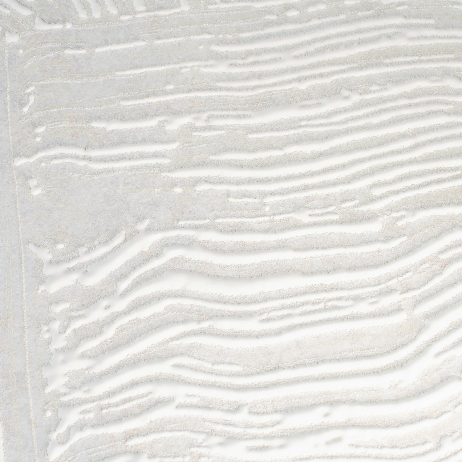 Terrain 12x36 Off-White Ceramic Large Format Trowel Plaster-Style Wall Tile (4 Pack, 5.82 sq ft/case)
