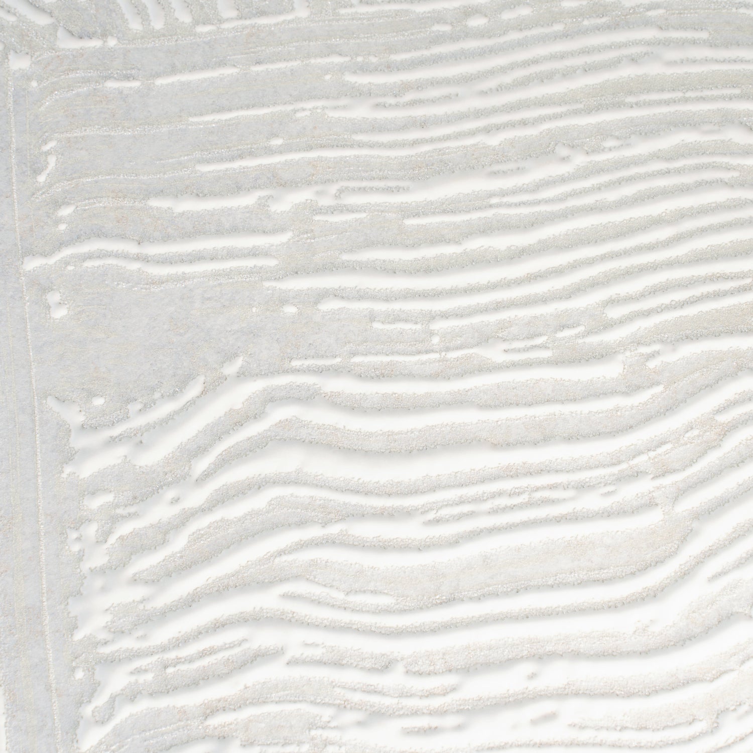 Terrain 12x36 Off-White Ceramic Large Format Trowel Plaster-Style Wall Tile (4 Pack, 5.82 sq ft/case) - Sample