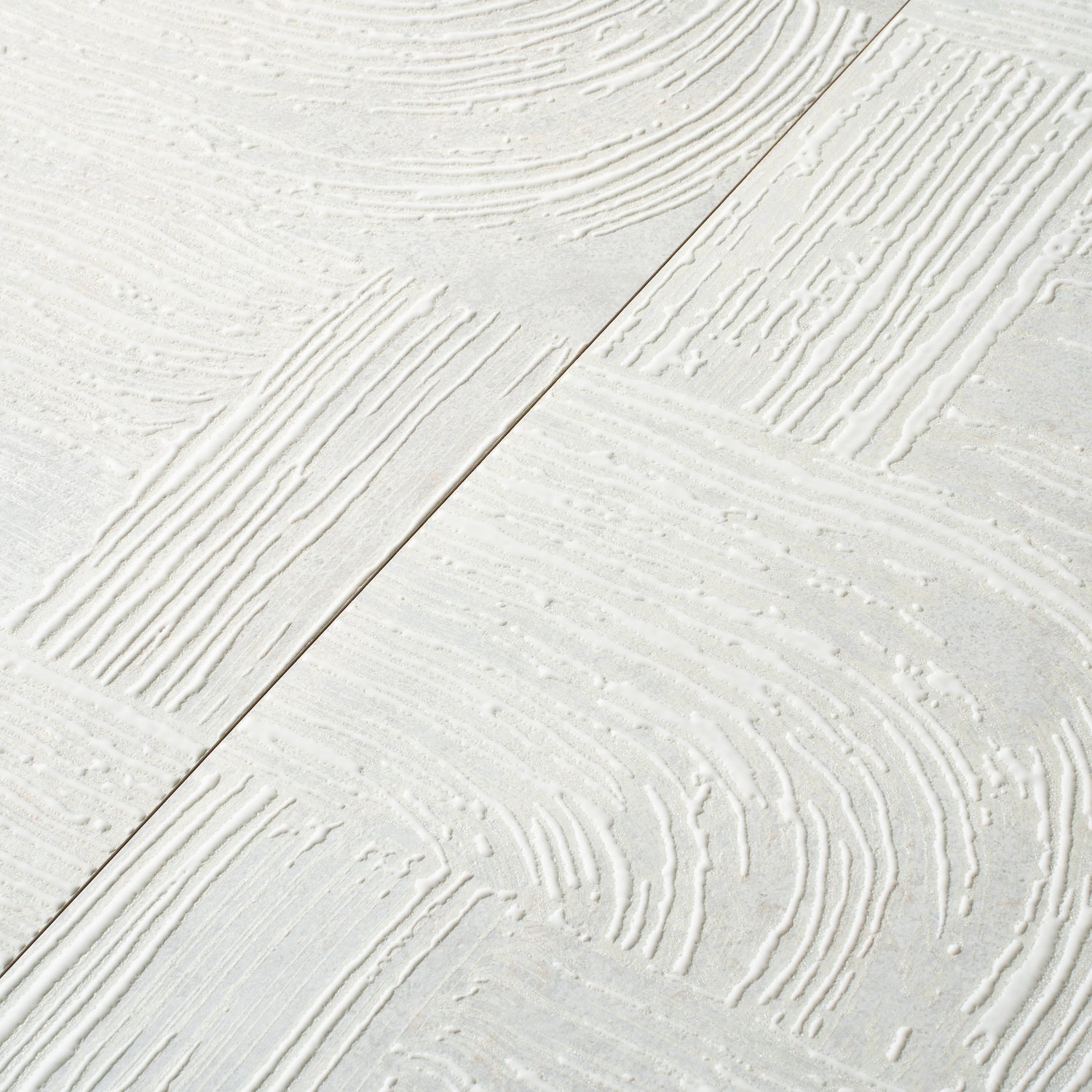 Terrain 12x36 Off-White Ceramic Large Format Trowel Plaster-Style Wall Tile (4 Pack, 5.82 sq ft/case)