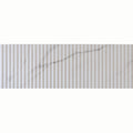 Sample - White 12x36 Matte Fluted Ceramic Large Format Tile (4 pack, 11.63 sq ft/case)