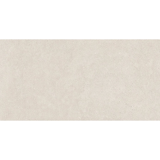 Imprint 24x48 Limestone Beige Ceramic Large Format Plain Wall Tile (3 Pack, 23.25 sq ft/case) - Sample