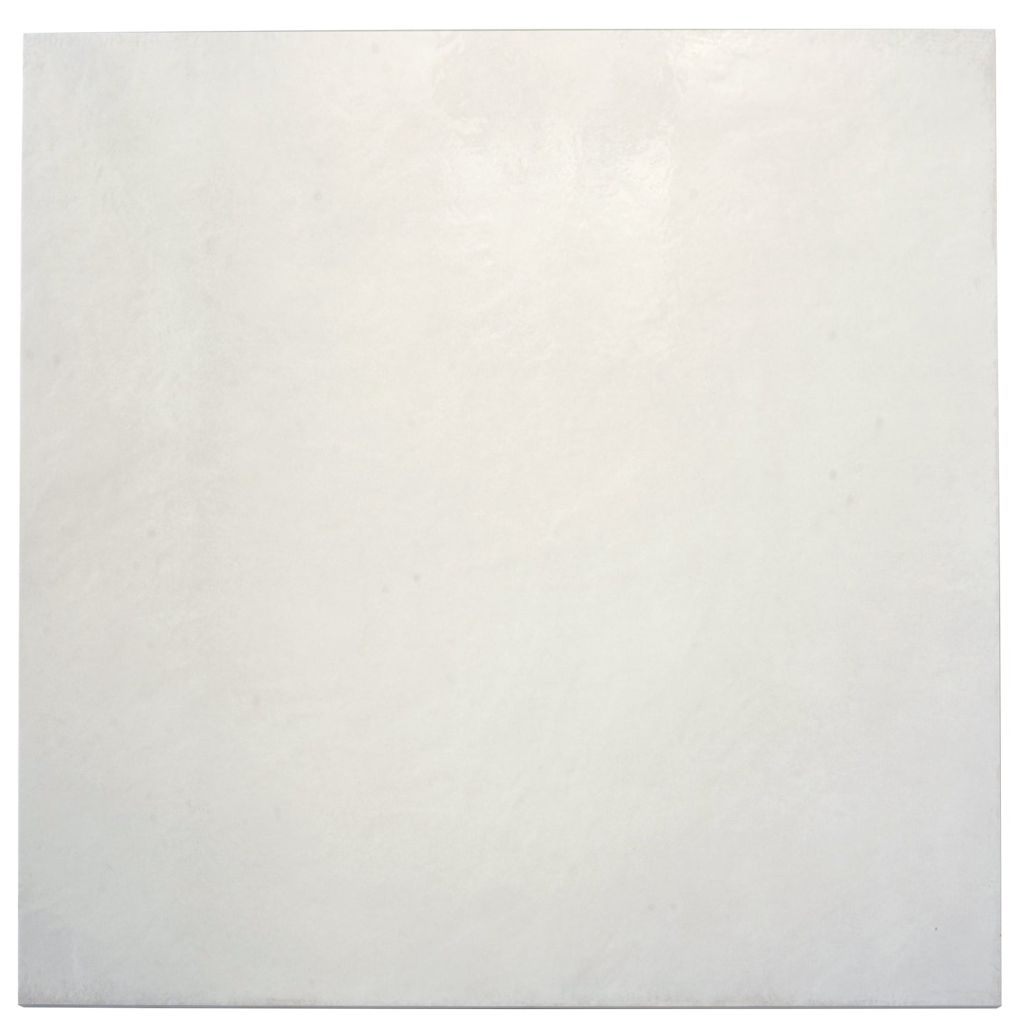 Imprint 36x36 White Porcelain Large Format Square Maiolica Wall and Floor Tile (2 Pack, 17.67 sq ft/case)