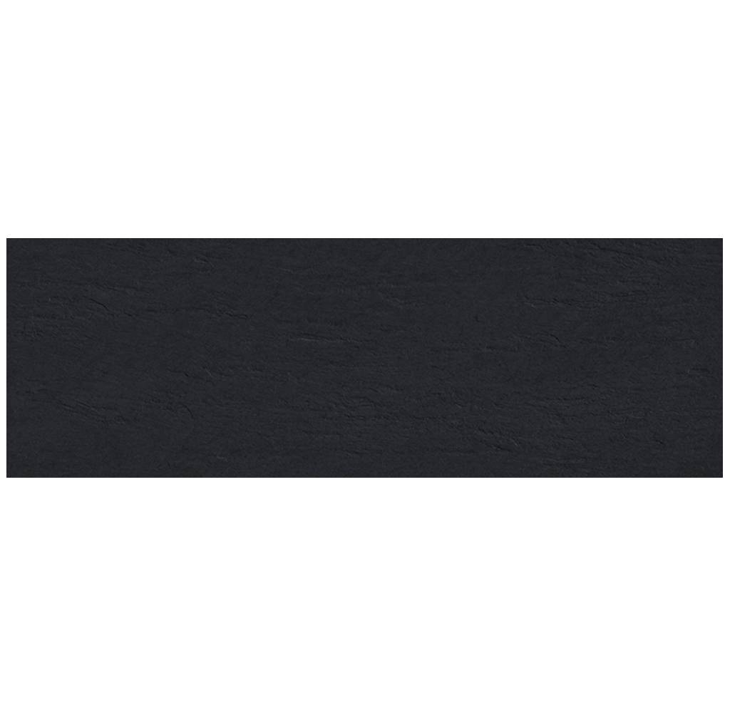 Black Matte Ceramic Rectangle Tile