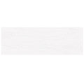 Sample - White 12x36 Matte Ceramic Large Format Tile (4 pack, 11.62 sq ft/case)