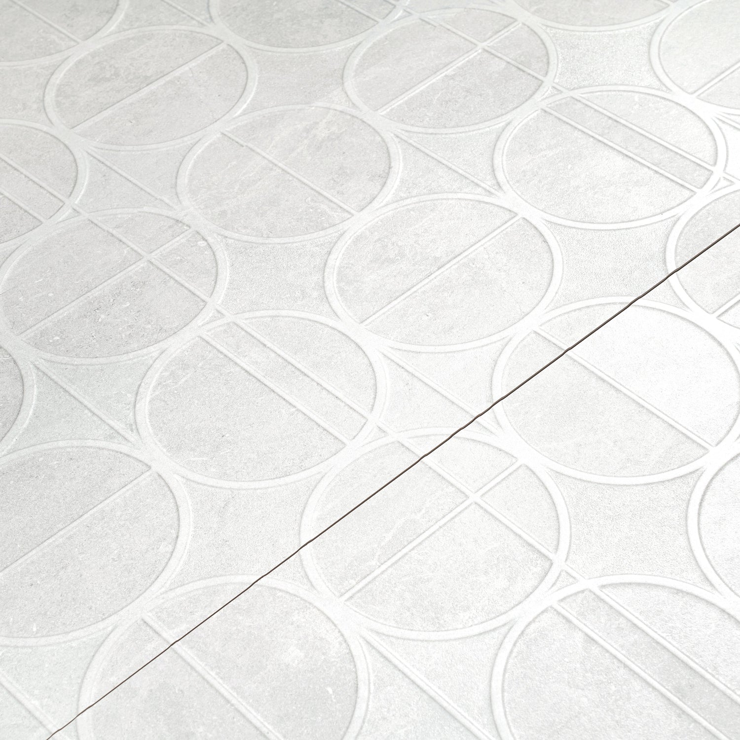 Sample - Soft Cloud White 16x48 Matte Ceramic Deco Large Tile (15.5 sq ft/case, 3-Pack)