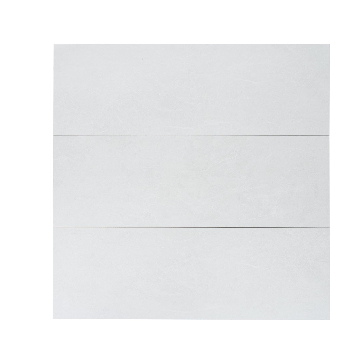 Sample - Soft Cloud White 16x48 Matte Ceramic Large Tile (15.5 sq ft/case, 3-Pack)