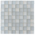 Sample - Could Gray 11x11 Glossy, Matte Square Glass Mosaic tile (5 pack, 4.43 sq ft/case)