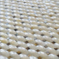 White 11x11 Polished Octagon Shell Mother of Pearl Mosaic Tile (20 pack, 18.68 sq ft/case) - Sample