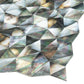 Beige 12x12 Polished Herringbone Shell Mosaic Tile (20 pack, 19.33 sq ft/case)