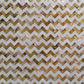 20 pack Brown and White 11.1 in. x 11.2 in. Polished Mother of Pearl Herringbone Wall Mosaic Tile (17.27 sq ft/case) - Sample