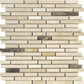 11x12 Beige Mosaic Marble Tile 