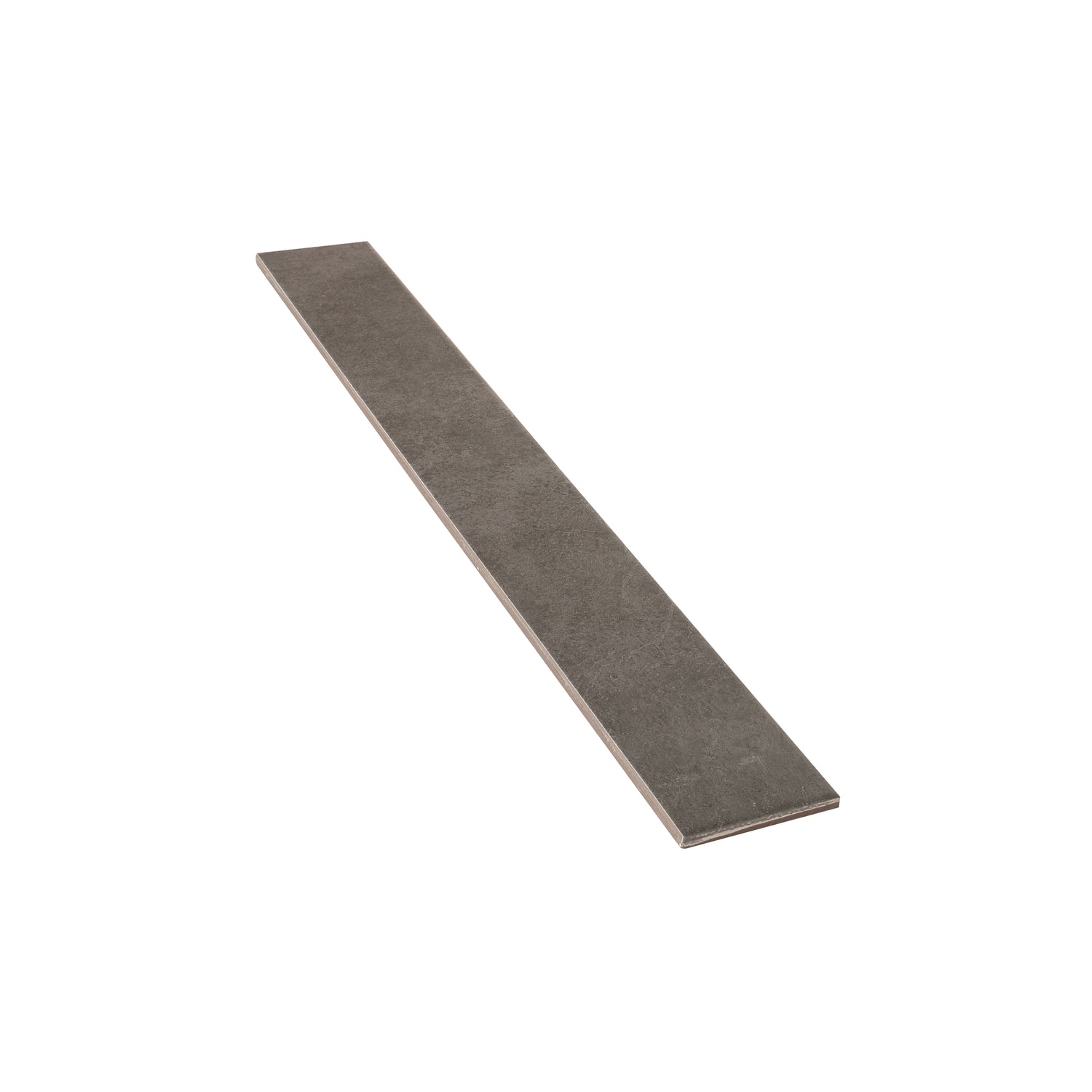 charcoal gray matte porcelain plank tile 3x24 inches rectangular narrow shape