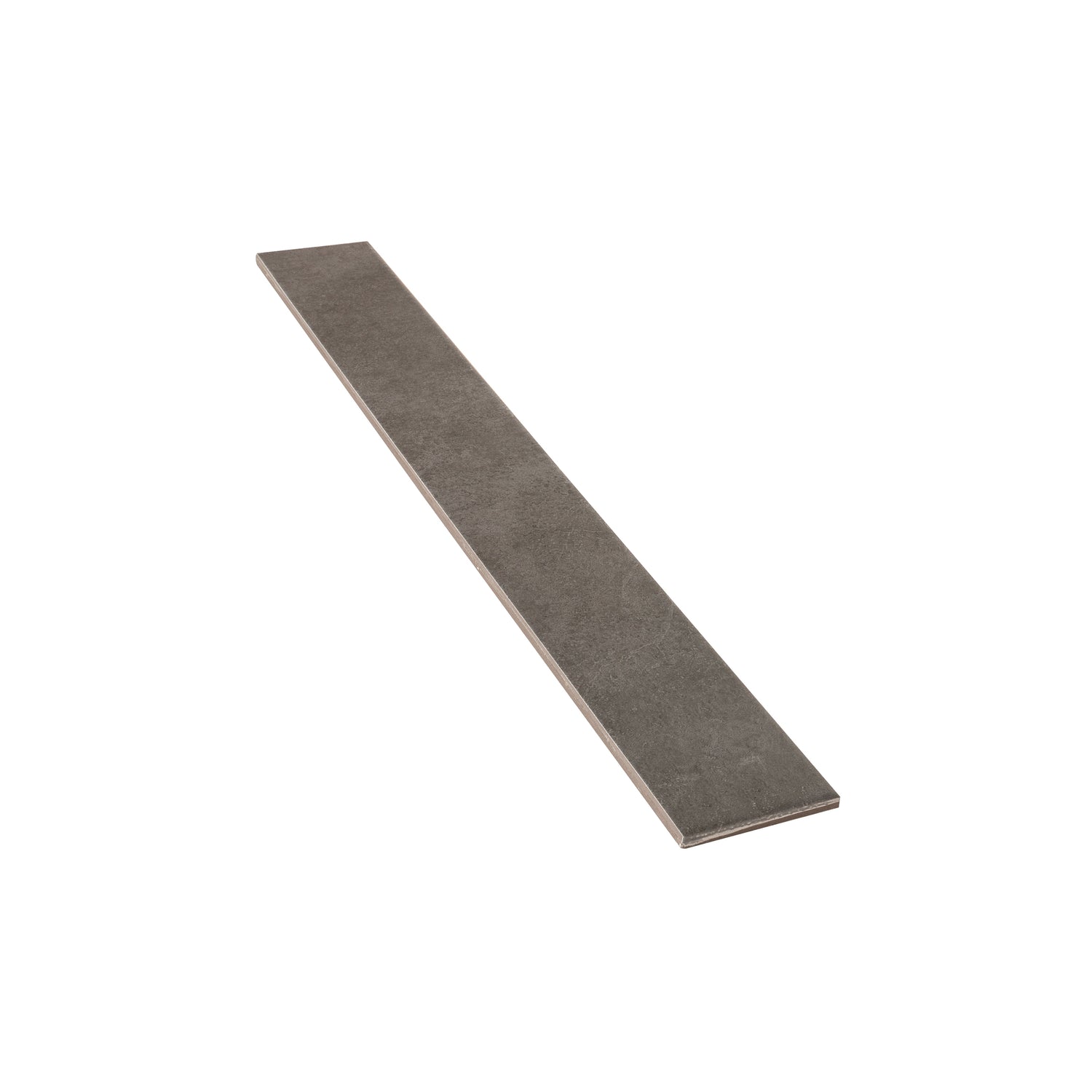 Sample - Charcoal Gray 3x24 Matte Porcelain Plank Tile (9.68 sq ft/case, 20-Pack)