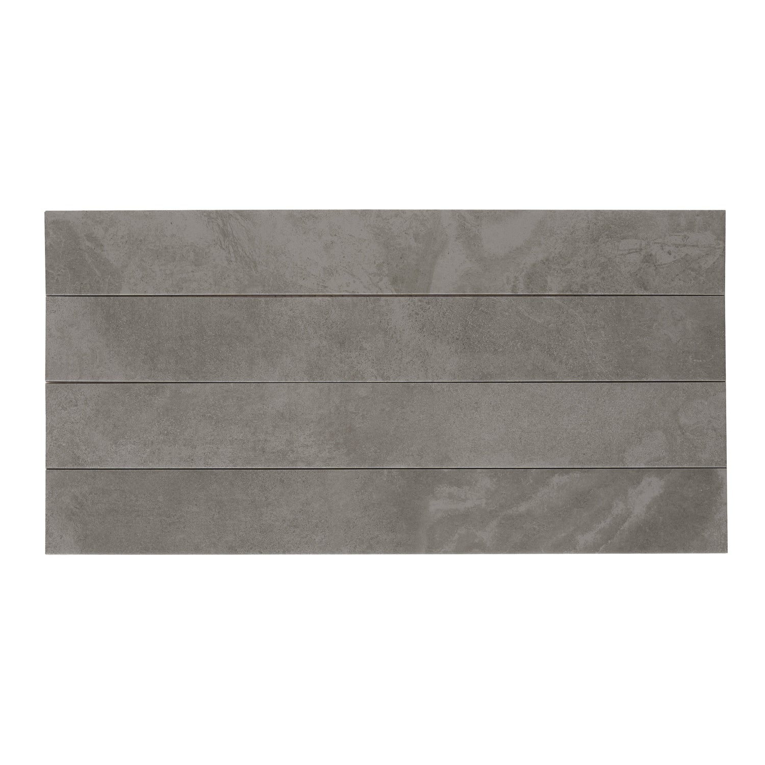 Sample - Charcoal Gray 3x24 Matte Porcelain Plank Tile (9.68 sq ft/case, 20-Pack)