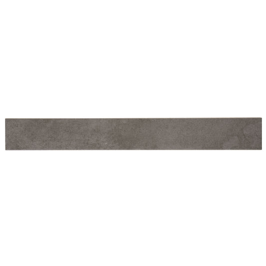 charcoal gray matte porcelain plank tile 3x24 inches with textured finish