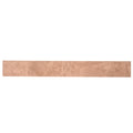 Sample - Sunbaked Terracotta 3x24 Matte Porcelain Plank Tile (9.68 sq ft/case, 20-Pack)