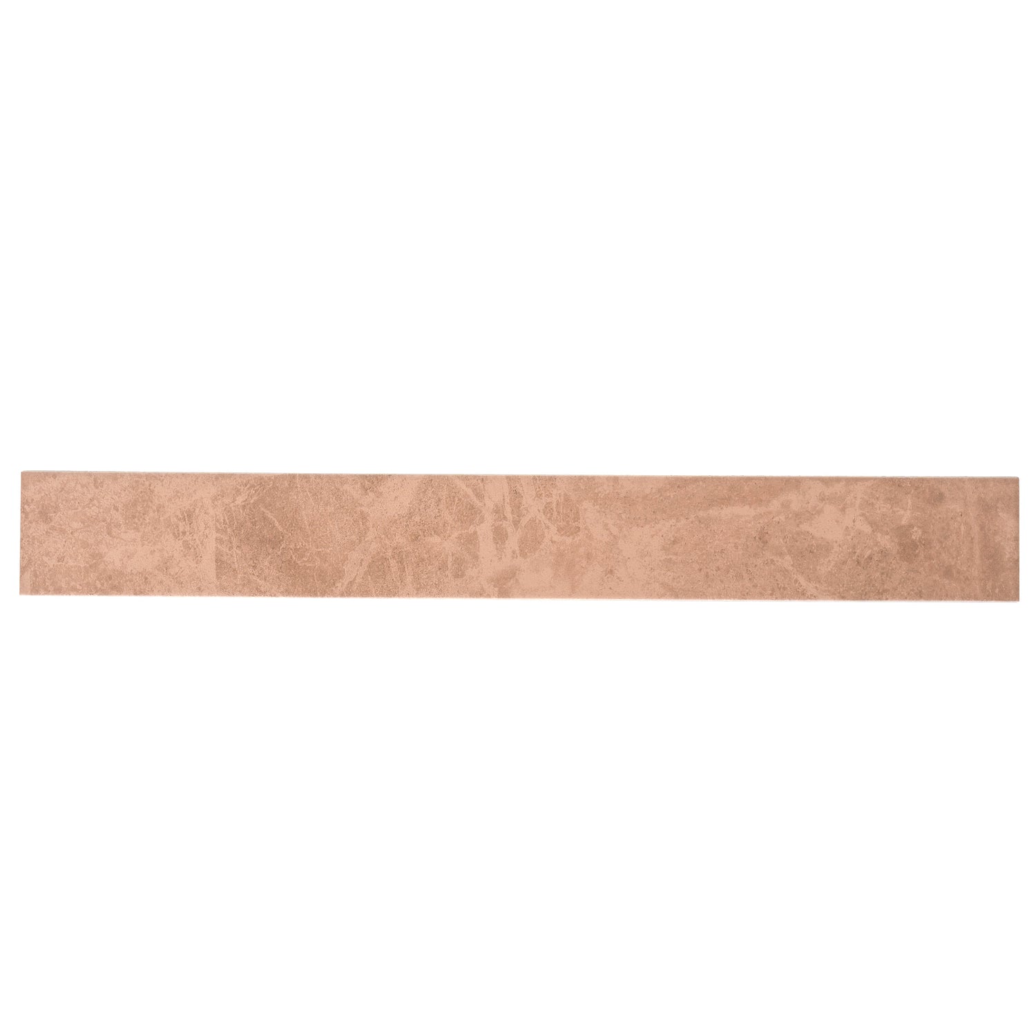 Sample - Sunbaked Terracotta 3x24 Matte Porcelain Plank Tile (9.68 sq ft/case, 20-Pack)