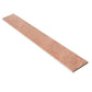 Sunbaked terracotta matte porcelain plank tile 3x24 inches with natural texture