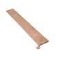 sunbaked terracotta 3x24 matte porcelain plank tile with warm earthy tones and natural texture