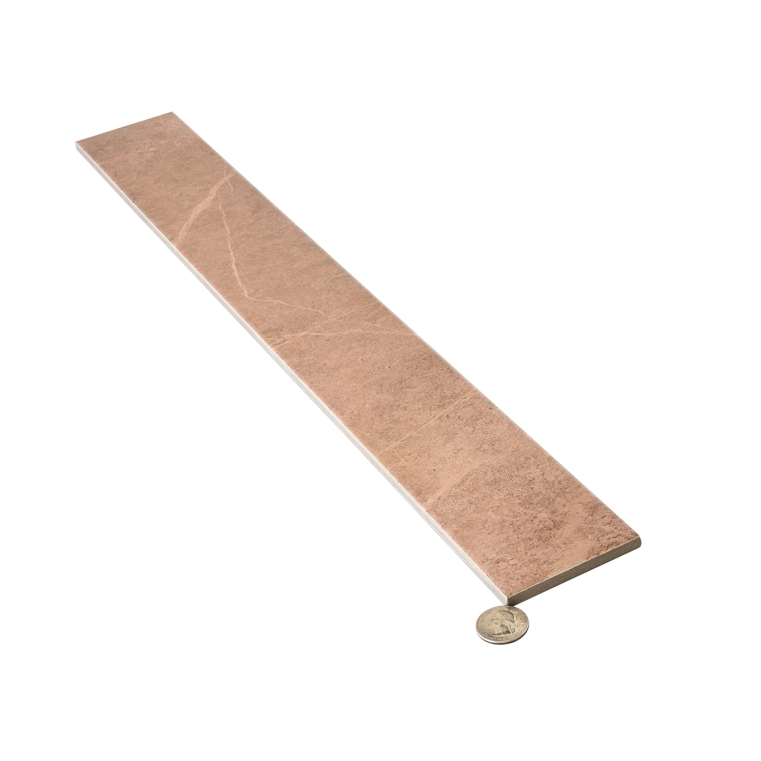 Sample - Sunbaked Terracotta 3x24 Matte Porcelain Plank Tile (9.68 sq ft/case, 20-Pack)