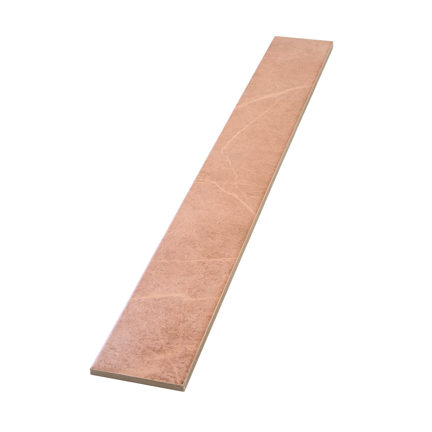Sample - Sunbaked Terracotta 3x24 Matte Porcelain Plank Tile (9.68 sq ft/case, 20-Pack)