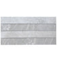 soft grey matte porcelain plank tile with natural stone texture 3x24 inches