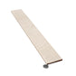 soft taupe 3x24 matte porcelain plank tile with subtle texture and warm beige tone