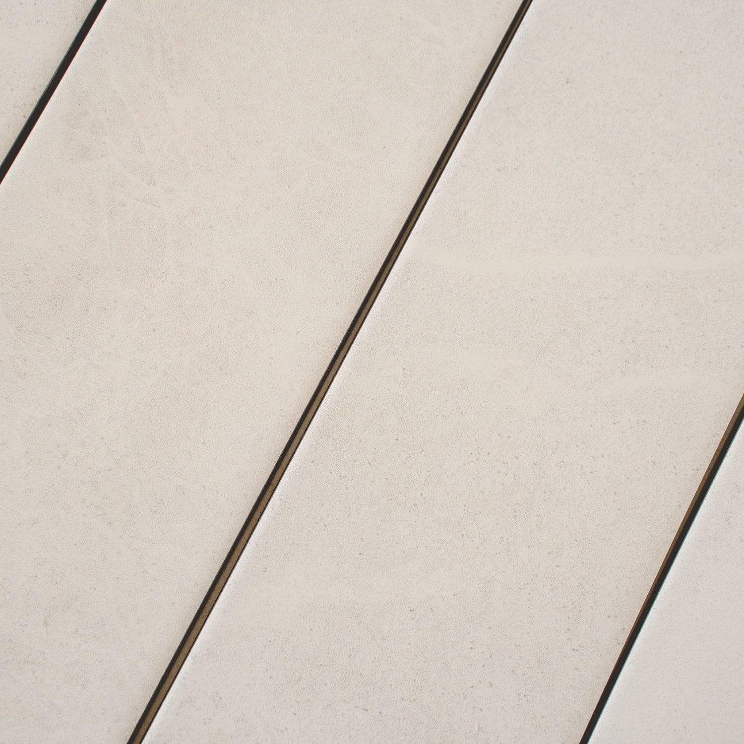Sample - Soft White 3x24 Matte Porcelain Plank Tile (9.68 sq ft/case, 20-Pack)
