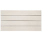 Sample - Soft White 3x24 Matte Porcelain Plank Tile (9.68 sq ft/case, 20-Pack)
