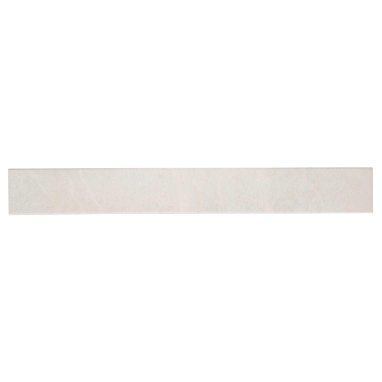 Sample - Soft White 3x24 Matte Porcelain Plank Tile (9.68 sq ft/case, 20-Pack)