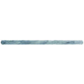 Sample - Gray 0.8x12 Polished Bardiglio Nuvolato Pencil Marble Tile Trim (10 pack, 0.667 sq ft/case)