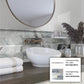 Gray 4x12 Polished Subway Marble Tile (15 pack, 5 sq ft/case) - Sample