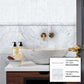 Timeless White Marble Mosaic Tile