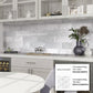 White 4x12 Subway Polished Marble Tile (15 pack, 5 sq ft/case) - Sample