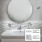 10 pack White 4-in W x 12-in L Best quality Marble Polished Baseboard Tile Trim (3.33 Sq ft/case) - Sample