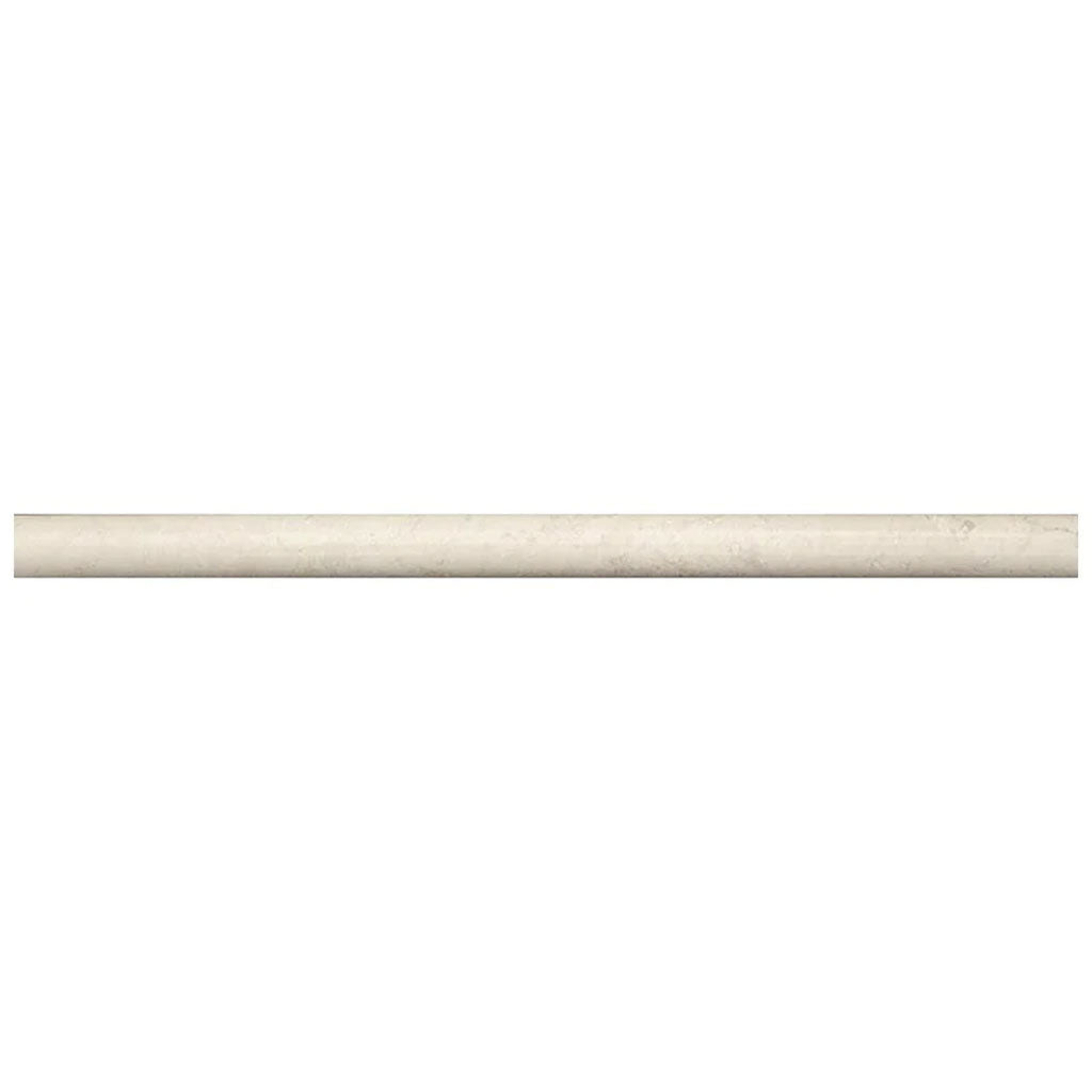 Beige 0.5x12 Polished Marble Pencil Tile Trim (10 pack, 0.5 sq ft/case) - Sample