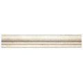 Sample - Beige 2x12 Polished Crema Marfil Chair Rail Marble Tile Trim (10 pack, 1.667 sq ft/case)