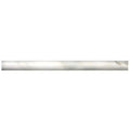 Sample - White 0.5x12 Honed Calacatta Gold Pencil Marble Tile Trim (10 pack, 0.5 sq ft/case)