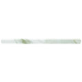 Sample - Snow White 0.8x12 Honed Calacatta Gold Pencil Marble Tile Trim (10 pack, 0.667 sq ft/case)