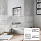 White Gray 12x24 Honed Field Marble Tile (5 pack, 10 sq ft/case) - Sample