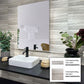 Cloud Gray 4x12 Polished Subway Marble Tile (15 pack, 5 sq ft/case) - Sample