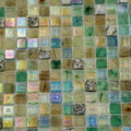 Sample - Emerald Green 12x12 Glossy Uniform Square Glass Mosaic Tile (10 pack, 9.3 sq ft/case)